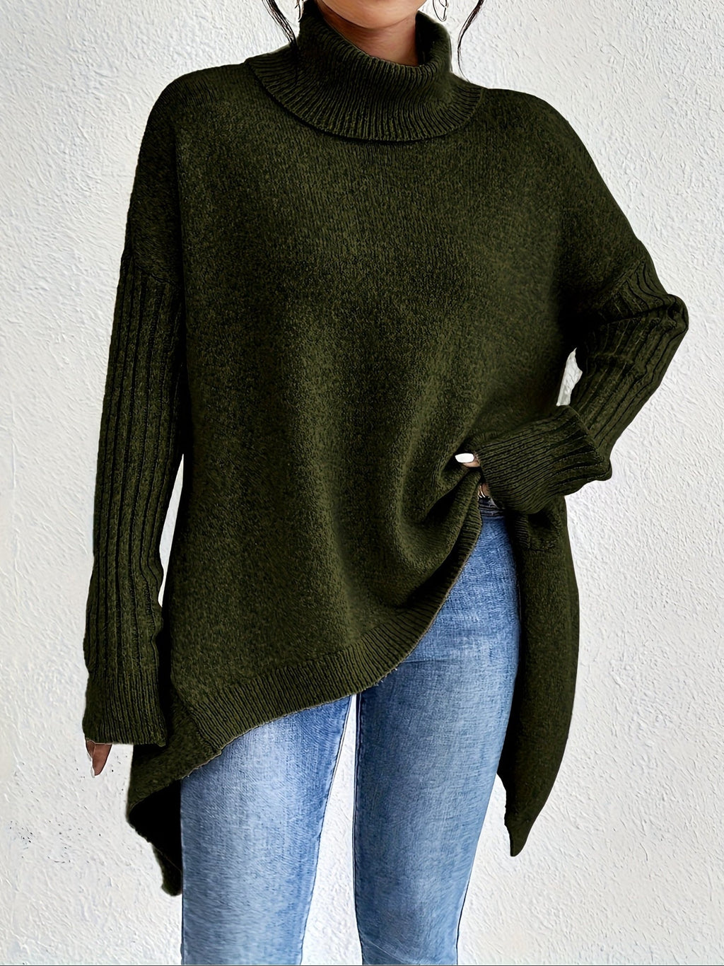 Women's Turtleneck Oversized Sweater