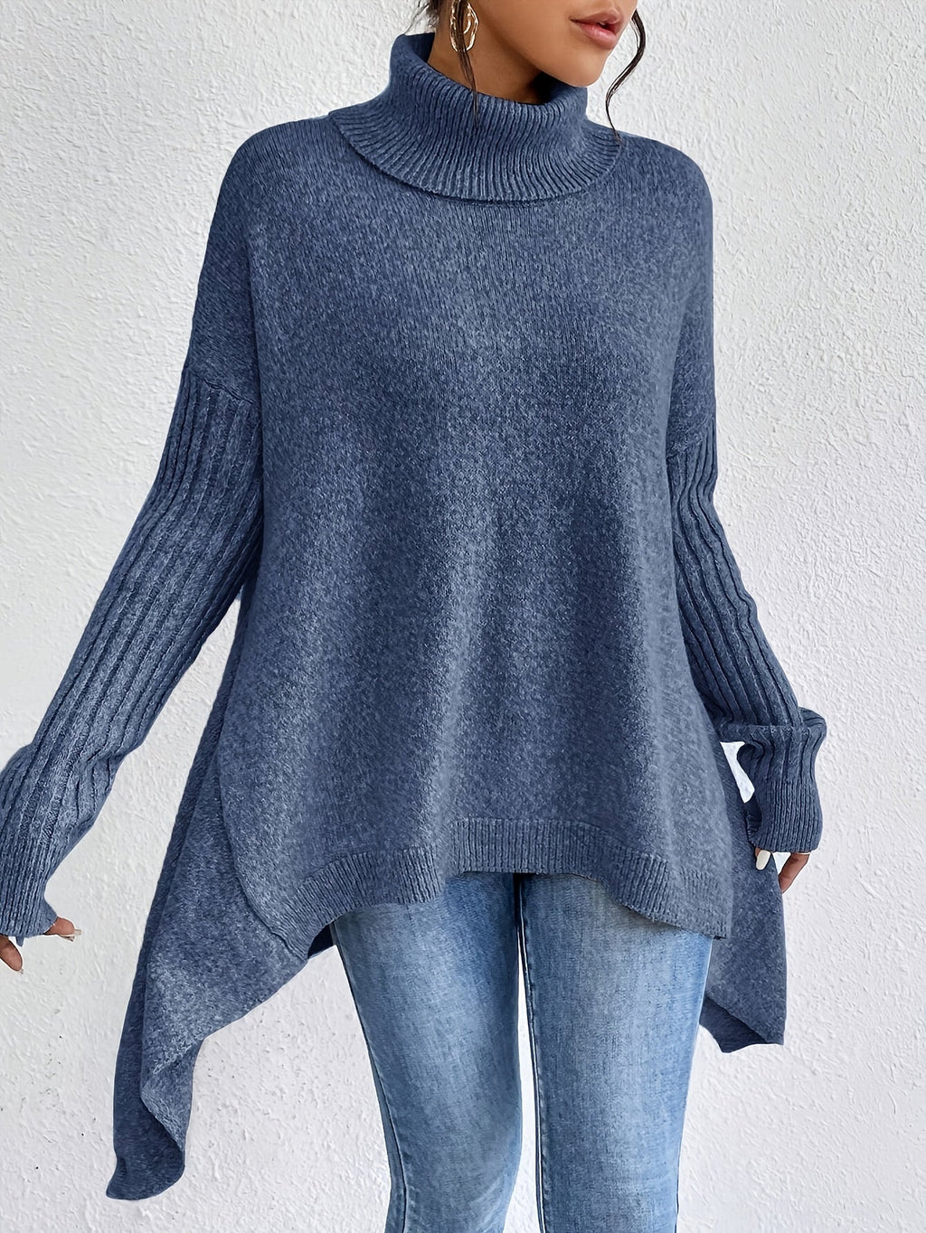 Women's Turtleneck Oversized Sweater