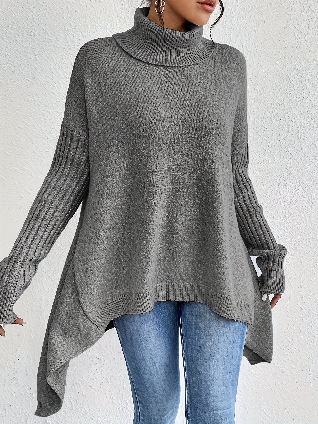 Women's Turtleneck Oversized Sweater