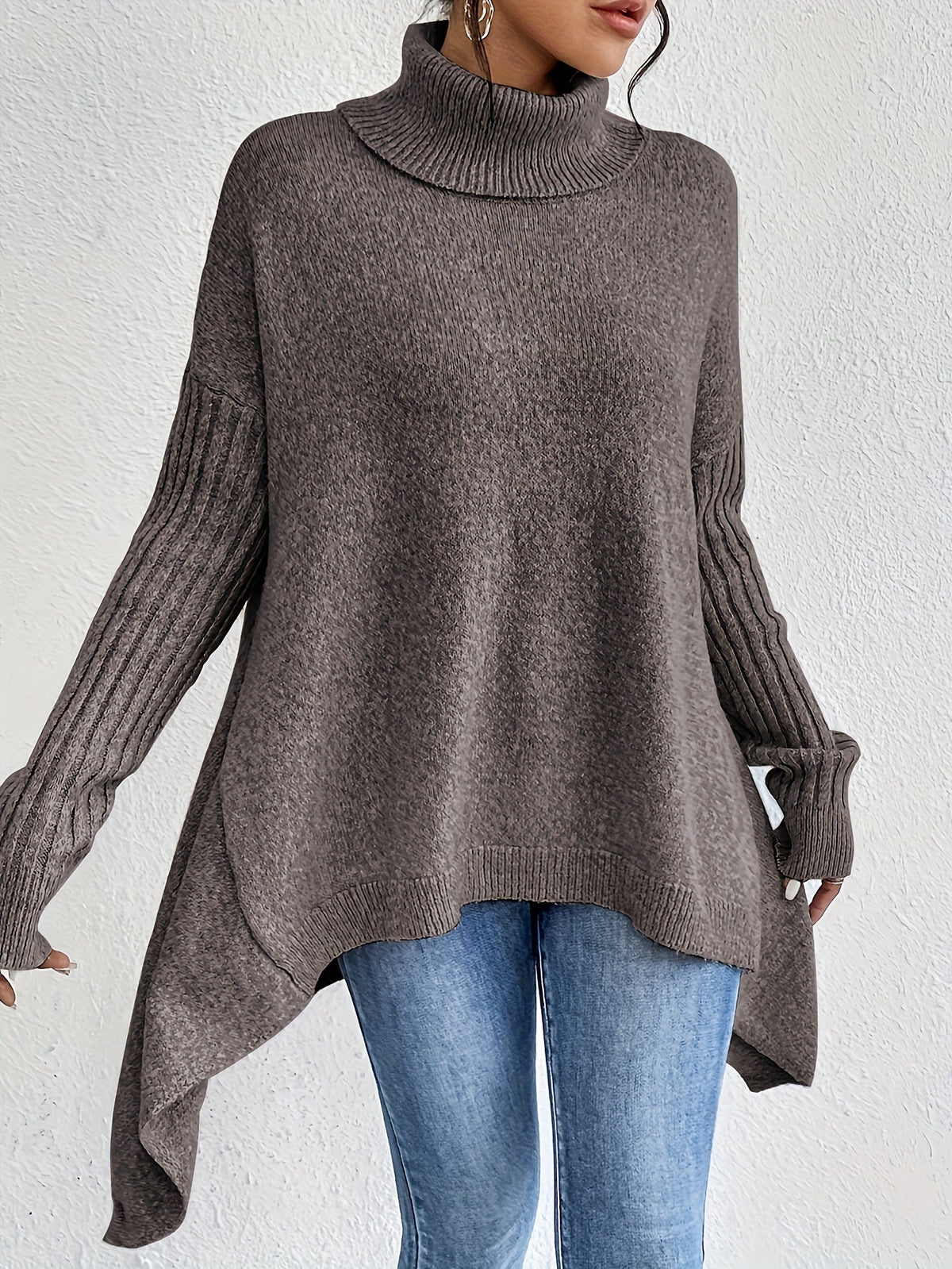Women's Turtleneck Oversized Sweater