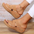 Women's Cross-Strap Sandals Orthopedic Adjustable Comfort