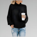Women's Chunky Knit Turtleneck Sweater