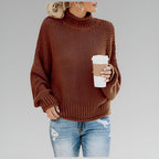 Women's Chunky Knit Turtleneck Sweater