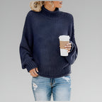Women's Chunky Knit Turtleneck Sweater