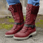 Women's Lace-Up Mid-Calf Winter Boots