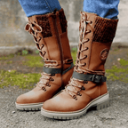Women's Lace-Up Mid-Calf Winter Boots