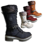 Women's Lace-Up Mid-Calf Winter Boots