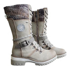 Women's Lace-Up Mid-Calf Winter Boots