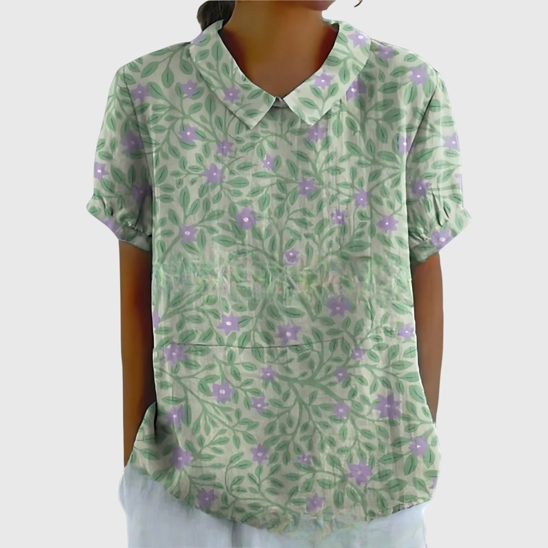 Women's Floral Blouse