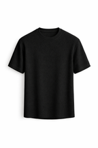 Men's Textured Short Sleeve T Shirt Relaxed Fit Summer