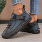 Women's Orthopedic Leather Sneakers Everyday Comfort