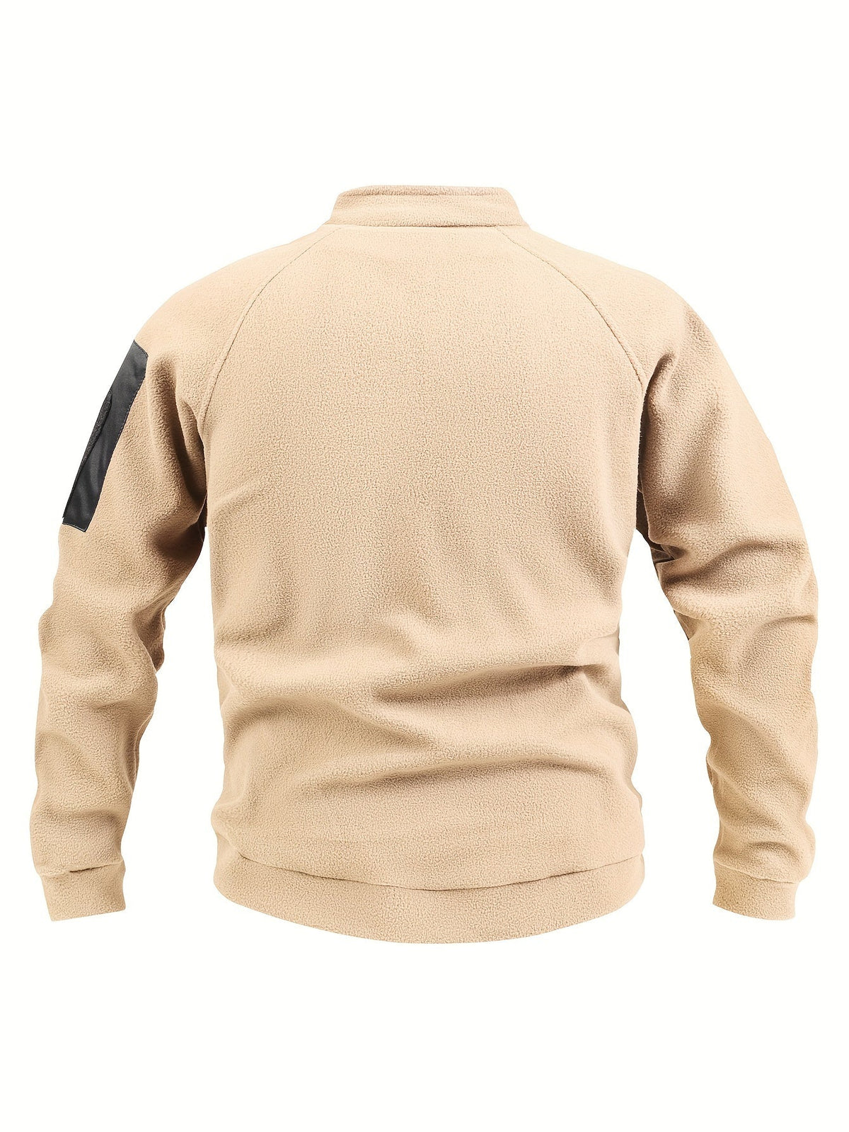 Women's Cold-Weather Plush Knit Sweater with Zip Accent