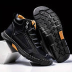 Men's Hand Stitched Ankle High Lace Up Outdoor Boots