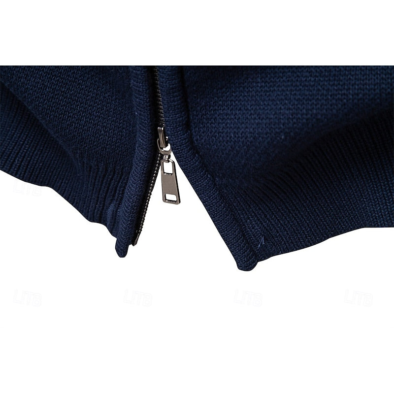 Women's Festive Fair Isle Zip Cardigan for Winter Weekends