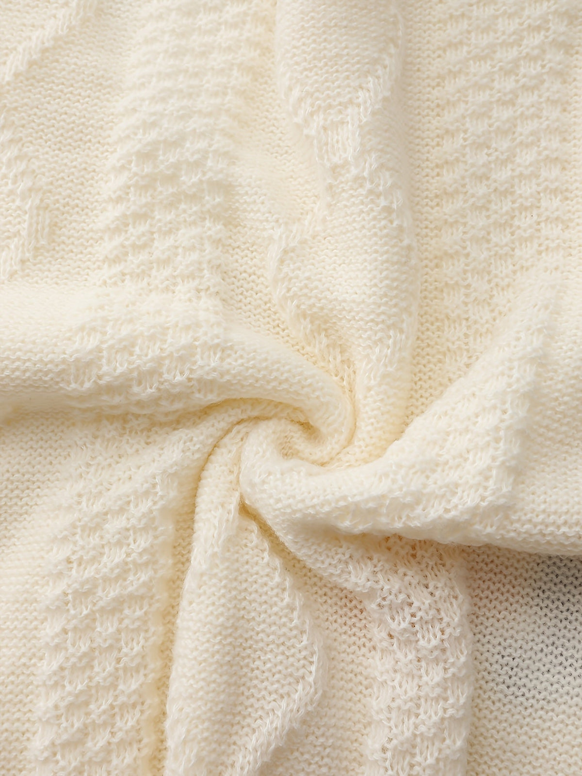 Women's Delicate Floral Stitch Knit Cardigan