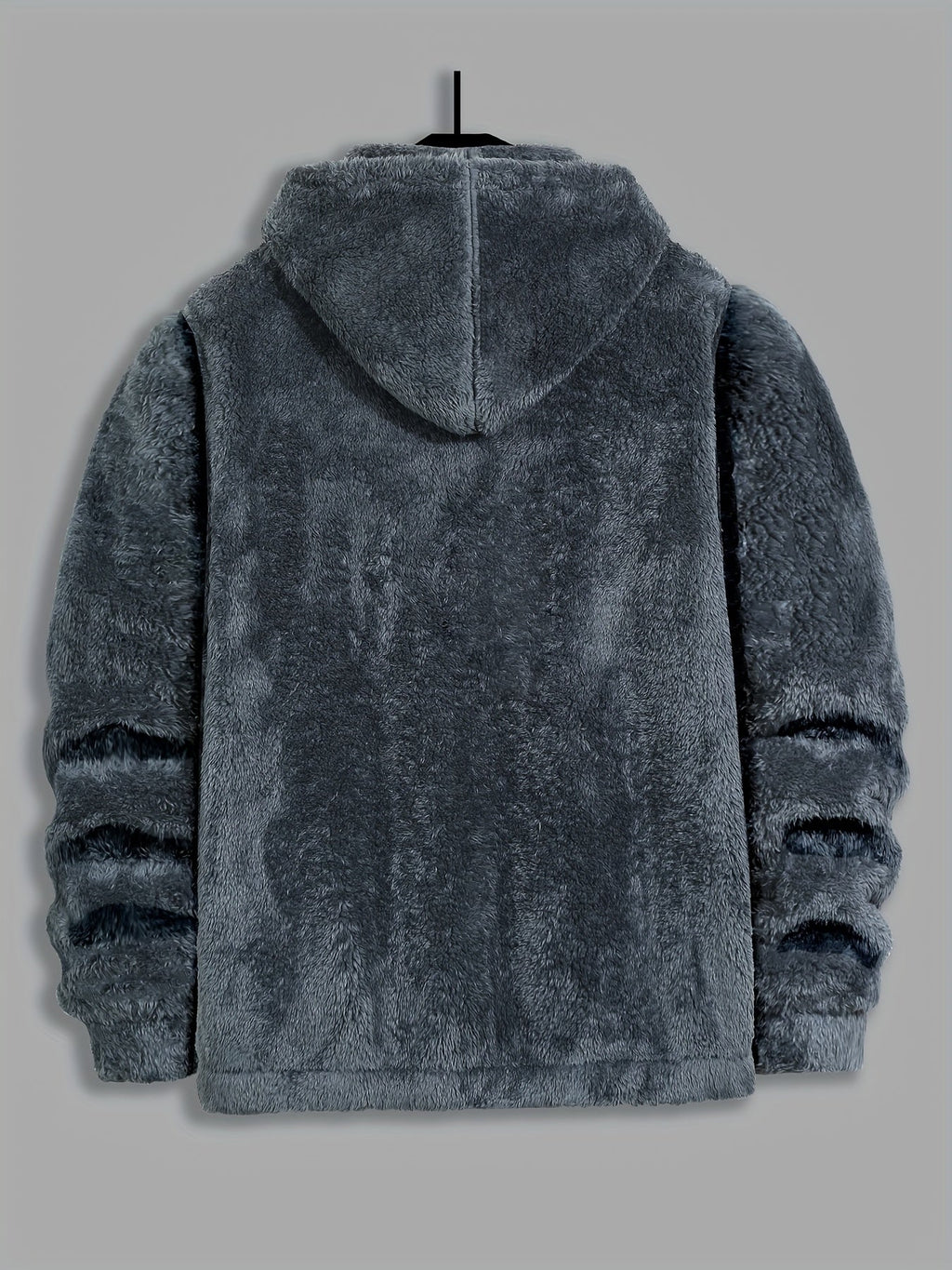 Women's Warm Full-Zip Hooded Jacket with Plush Feel