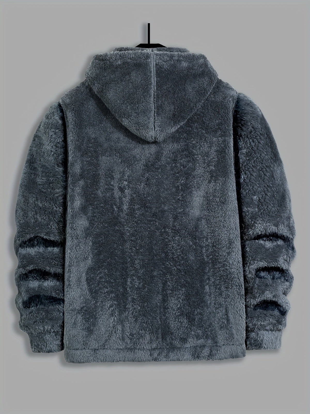 Women's Warm Full-Zip Hooded Jacket with Plush Feel