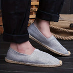Men's Lightweight Espadrilles Breathable Slip On Shoes for Summer