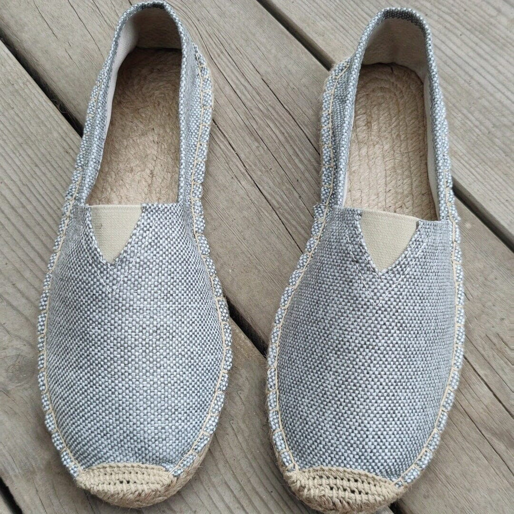 Men's Lightweight Espadrilles Breathable Slip On Shoes for Summer