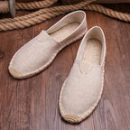 Men's Lightweight Espadrilles Breathable Slip On Shoes for Summer
