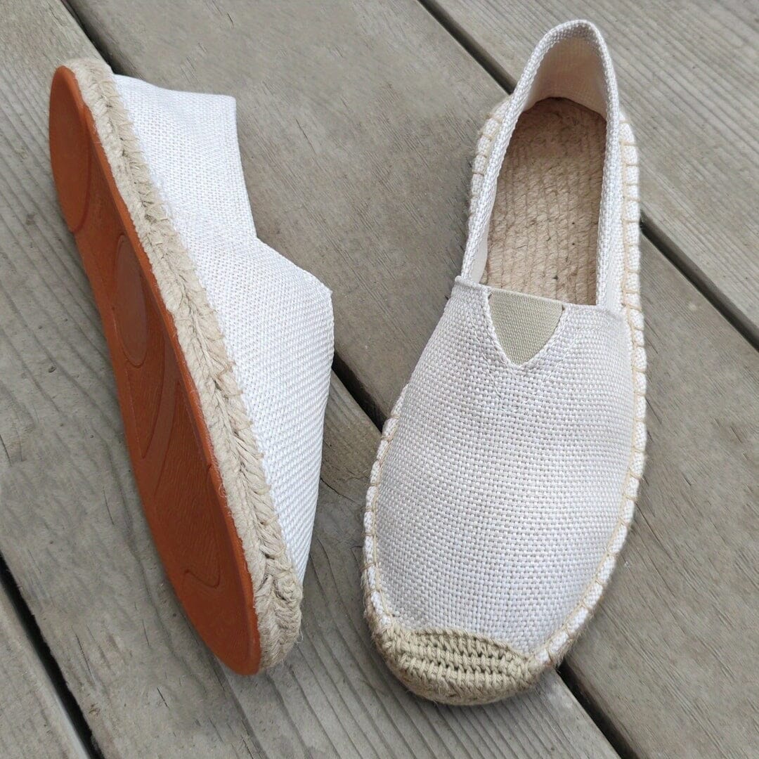 Men's Lightweight Espadrilles Breathable Slip On Shoes for Summer