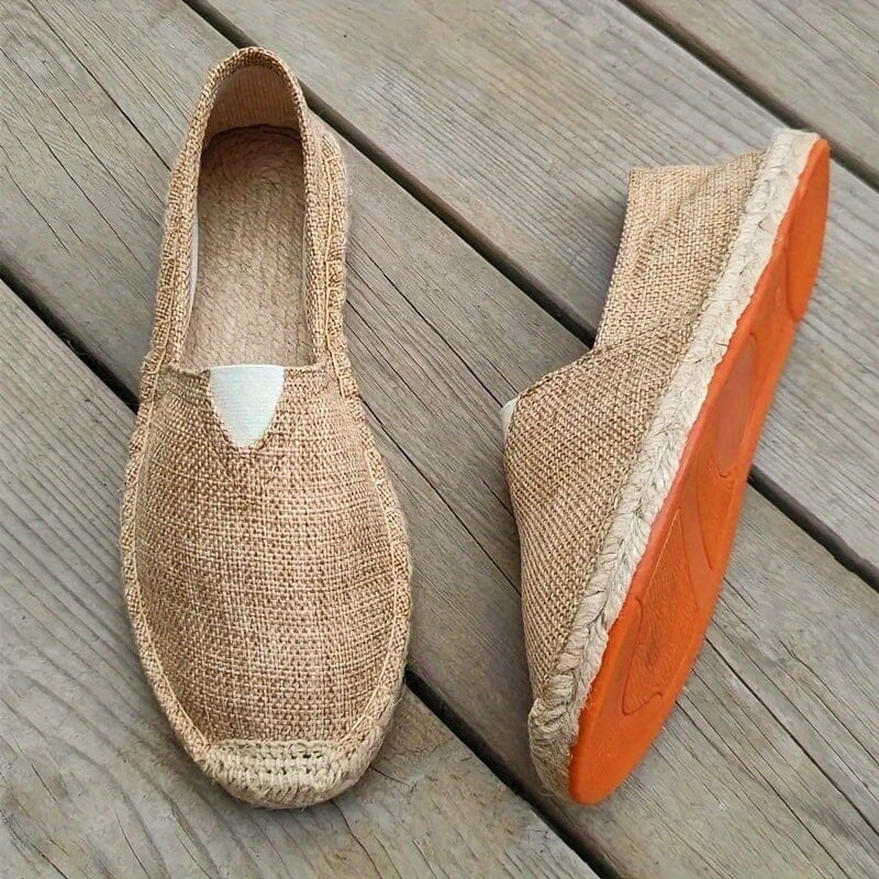Men's Lightweight Espadrilles Breathable Slip On Shoes for Summer