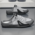 Men's Breathable Slip On Mule Sneakers Lightweight Casual Shoes