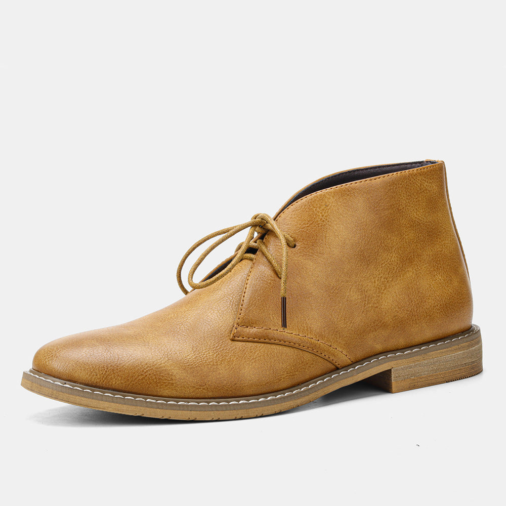 Men's Leather Boots Timeless Stylish Durable Comfortable Everyday Casual