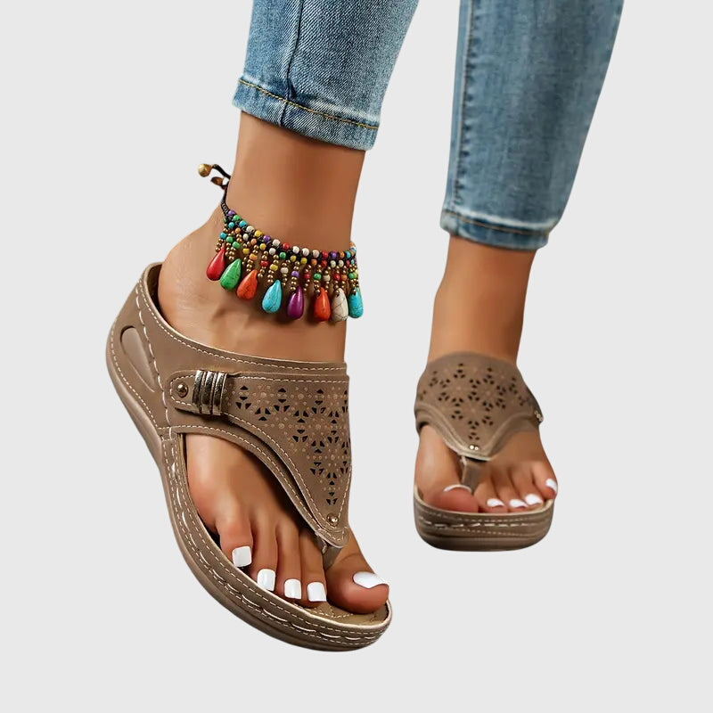 Women's Cushioned Orthopedic Slide Sandals Everyday Comfort