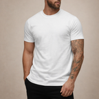 Men's Slim Fit Crew Neck Essential Cotton T Shirt