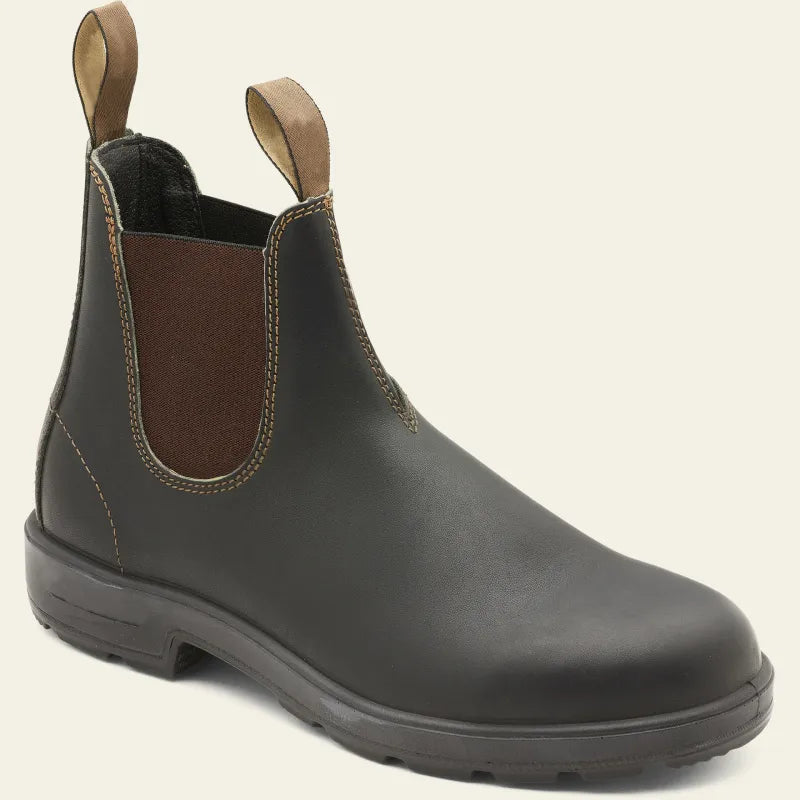 Men's Waterproof Chelsea Boots Slip On Vegan Leather Footwear