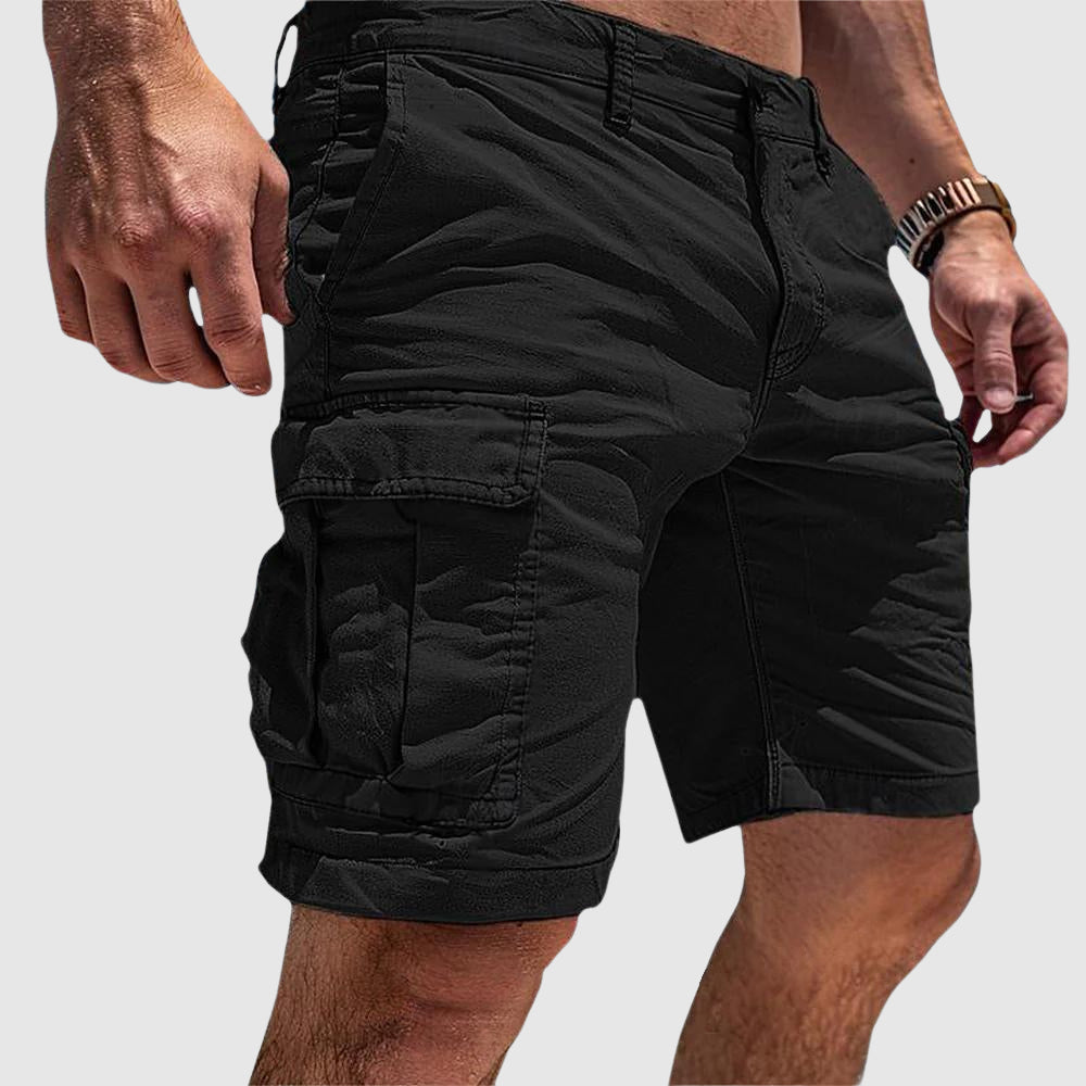 Men's Utility Cargo Shorts with Multi Pocket Relaxed Summer