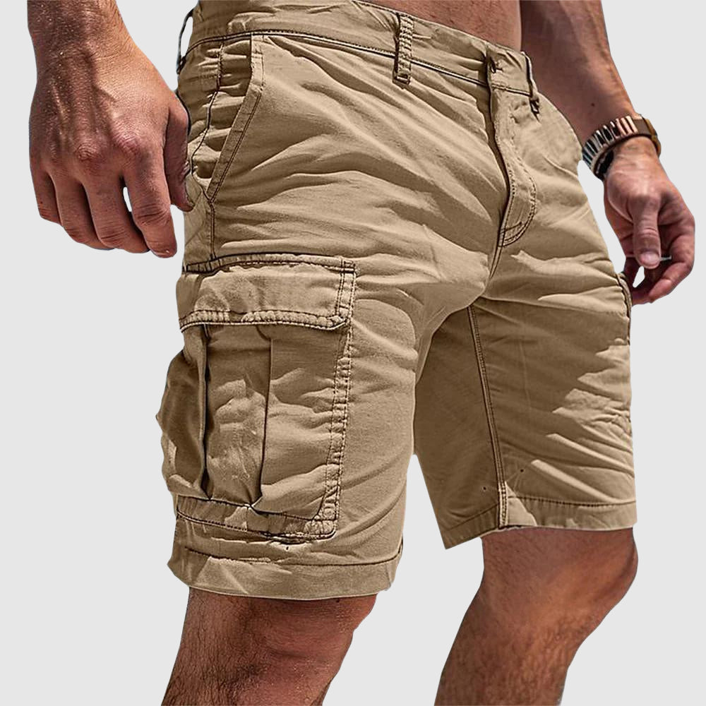 Men's Utility Cargo Shorts with Multi Pocket Relaxed Summer