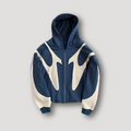 Men's Printed Zip Up Hoodie Bold Streetwear Layer