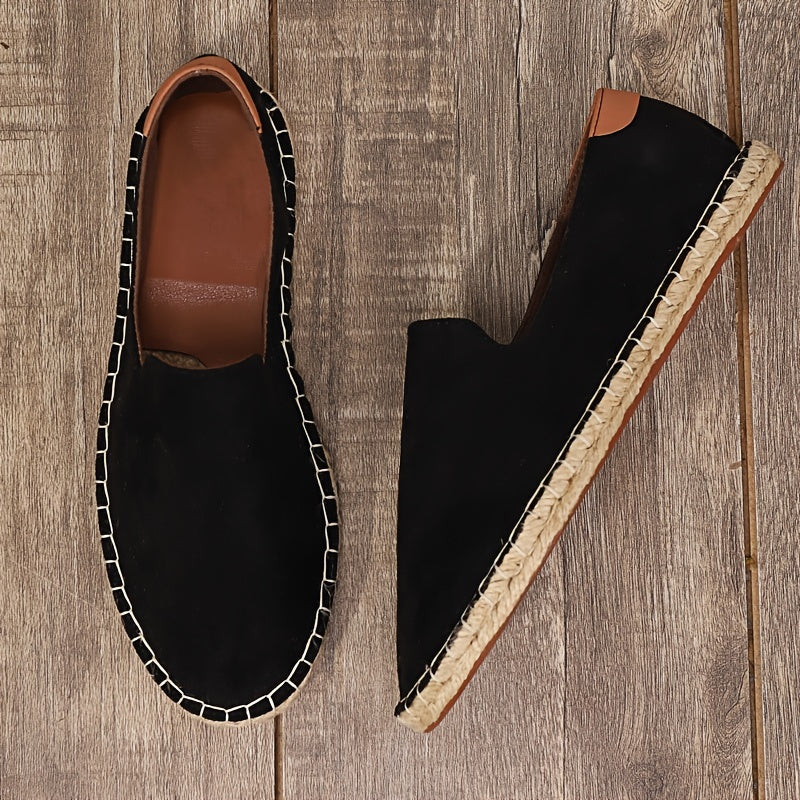 Men's Canvas Slip On Espadrille Summer Loafers