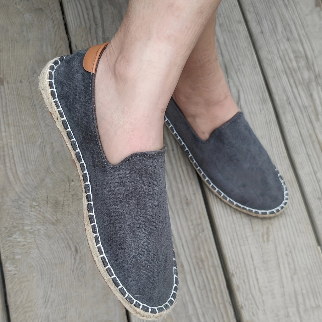 Men's Canvas Slip On Espadrille Summer Loafers