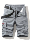 Men's Utility Cargo Shorts Multi Pocket Outdoor Summer Fit