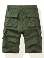 Men's Utility Cargo Shorts Multi Pocket Outdoor Summer Fit