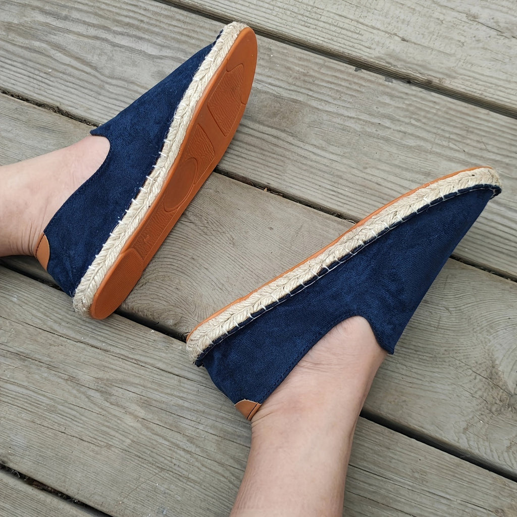 Men's Canvas Slip On Espadrille Summer Loafers