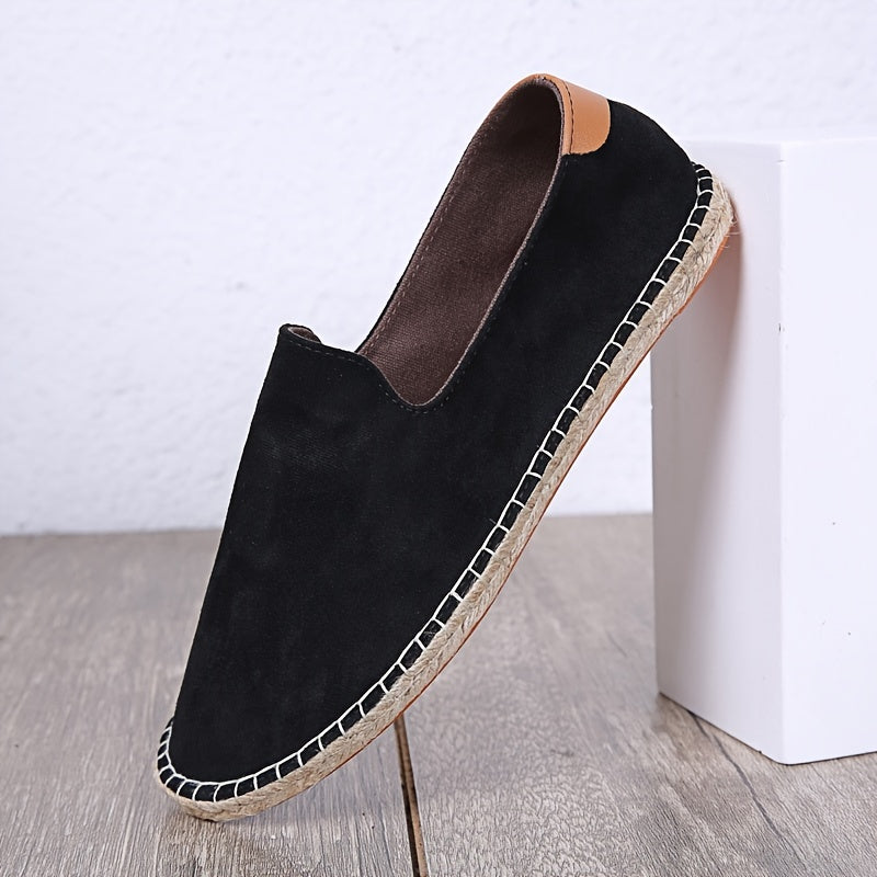 Men's Canvas Slip On Espadrille Summer Loafers