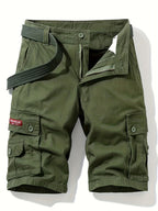 Men's Utility Cargo Shorts Multi Pocket Outdoor Summer Fit