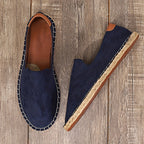 Men's Canvas Slip On Espadrille Summer Loafers