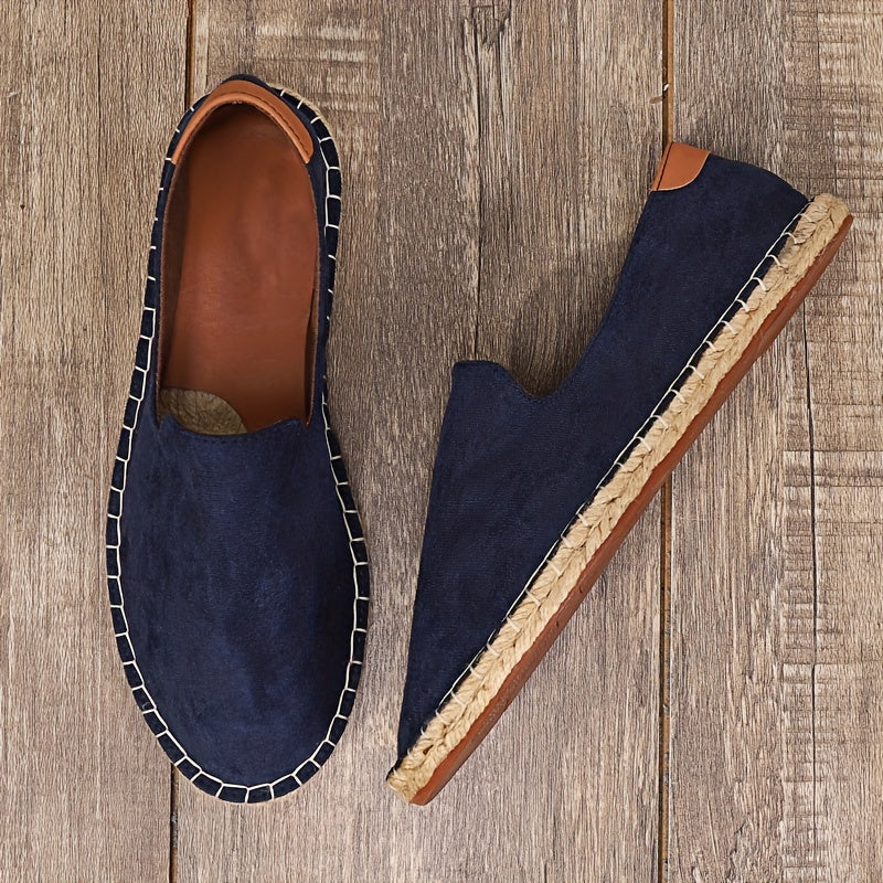 Men's Canvas Slip On Espadrille Summer Loafers