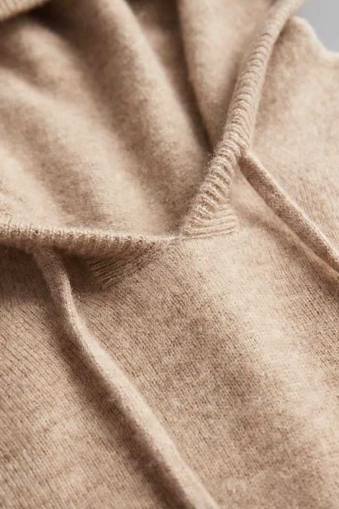 Men's Lightweight Knit Hoodie Sweater