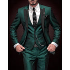 Men's Elegant Three Piece Tailored Occasion Suit Set
