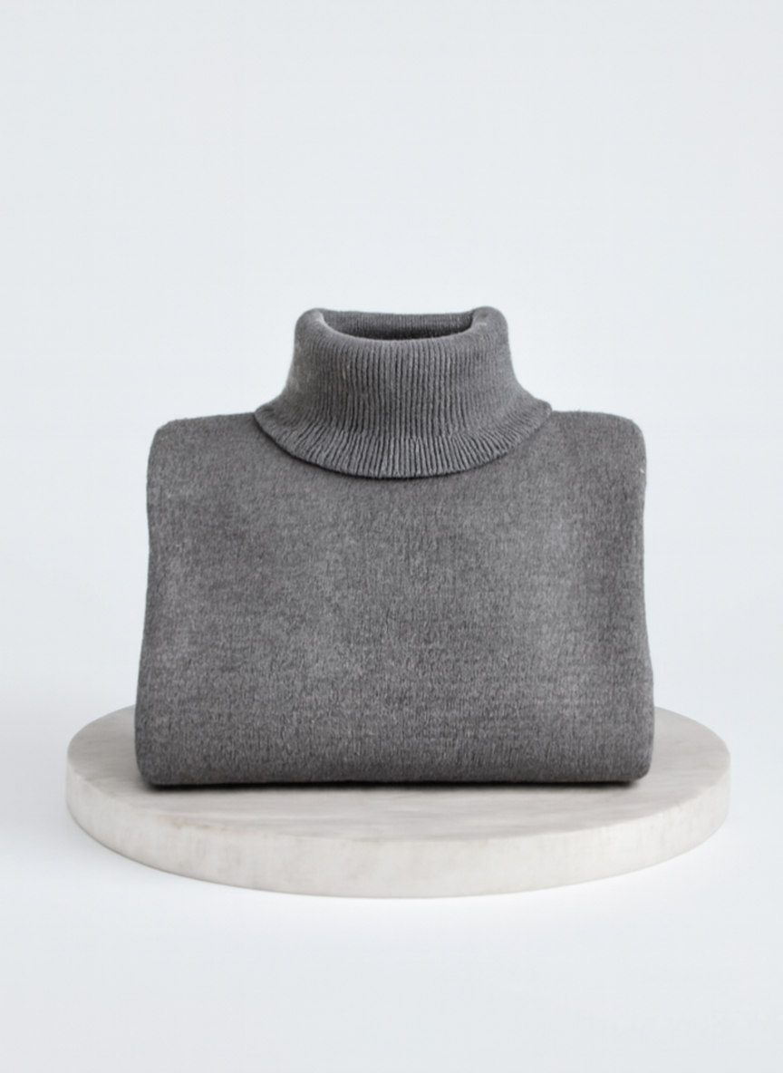 Women's Oversized Turtleneck Sweater