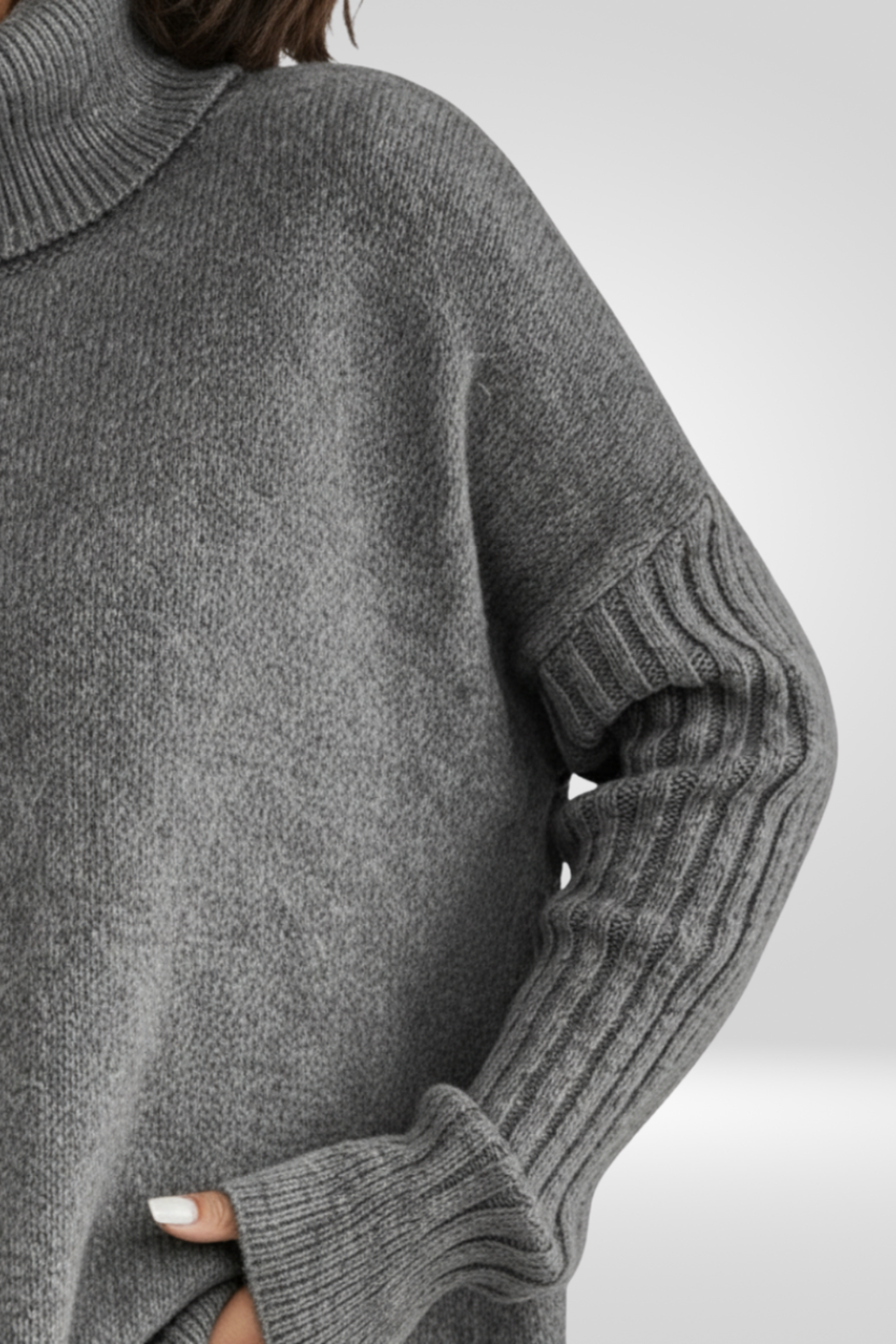 Women's Oversized Turtleneck Sweater