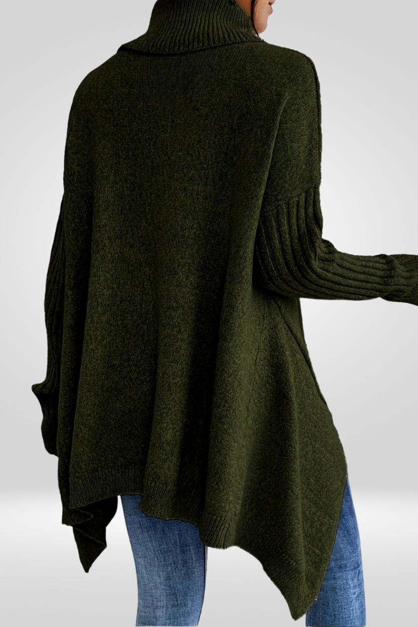Women's Oversized Turtleneck Sweater