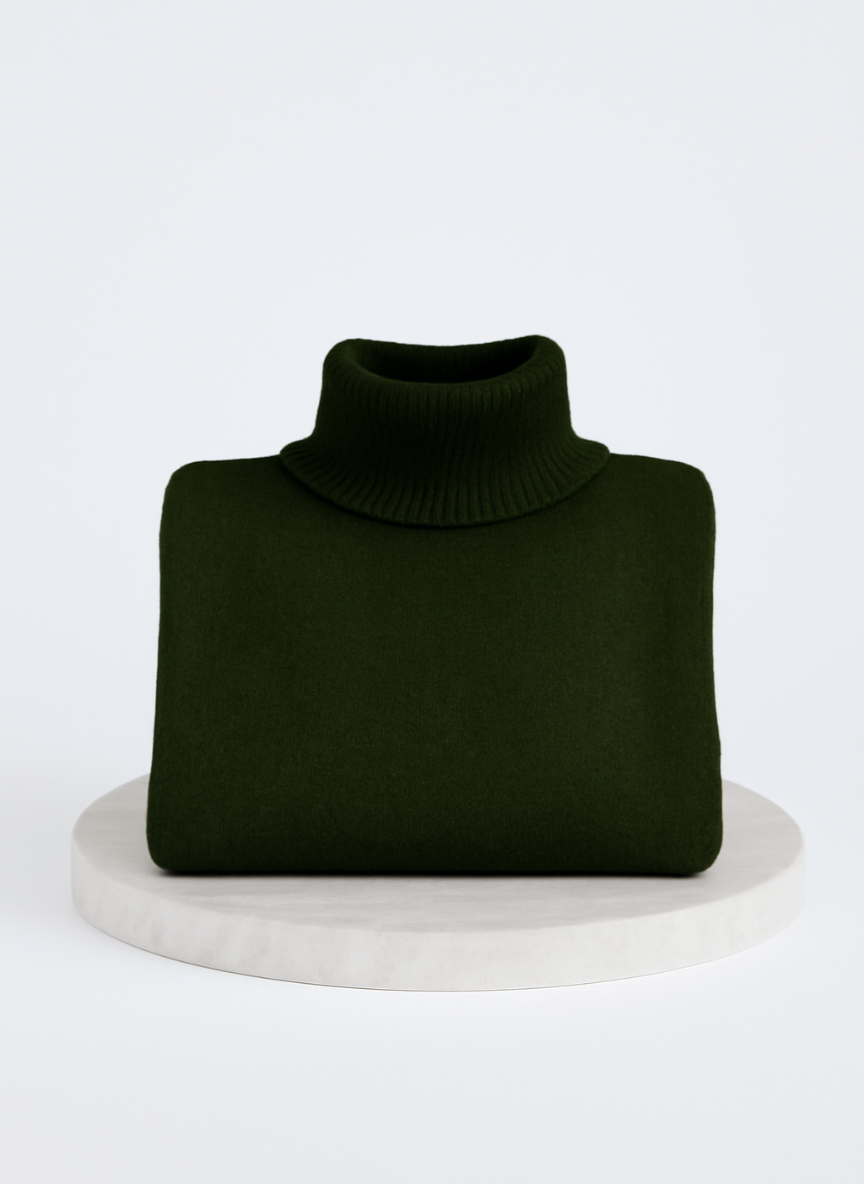 Women's Oversized Turtleneck Sweater
