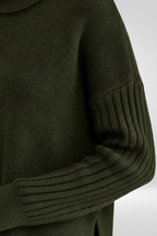 Women's Oversized Turtleneck Sweater